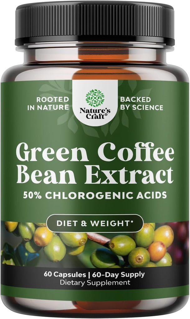 Pure de cafea verde supliment extract de fasole 