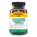 Viaţa de ţară Glucosamină Chondroitin 1500mg/1200mg - Susţine sănătatea şi lubrifierea în comun - menţine cartilaj sănătos, Tendon, ţesut comun - gluten gratuit, non-GMO - 90 capsule - pentru adulţi