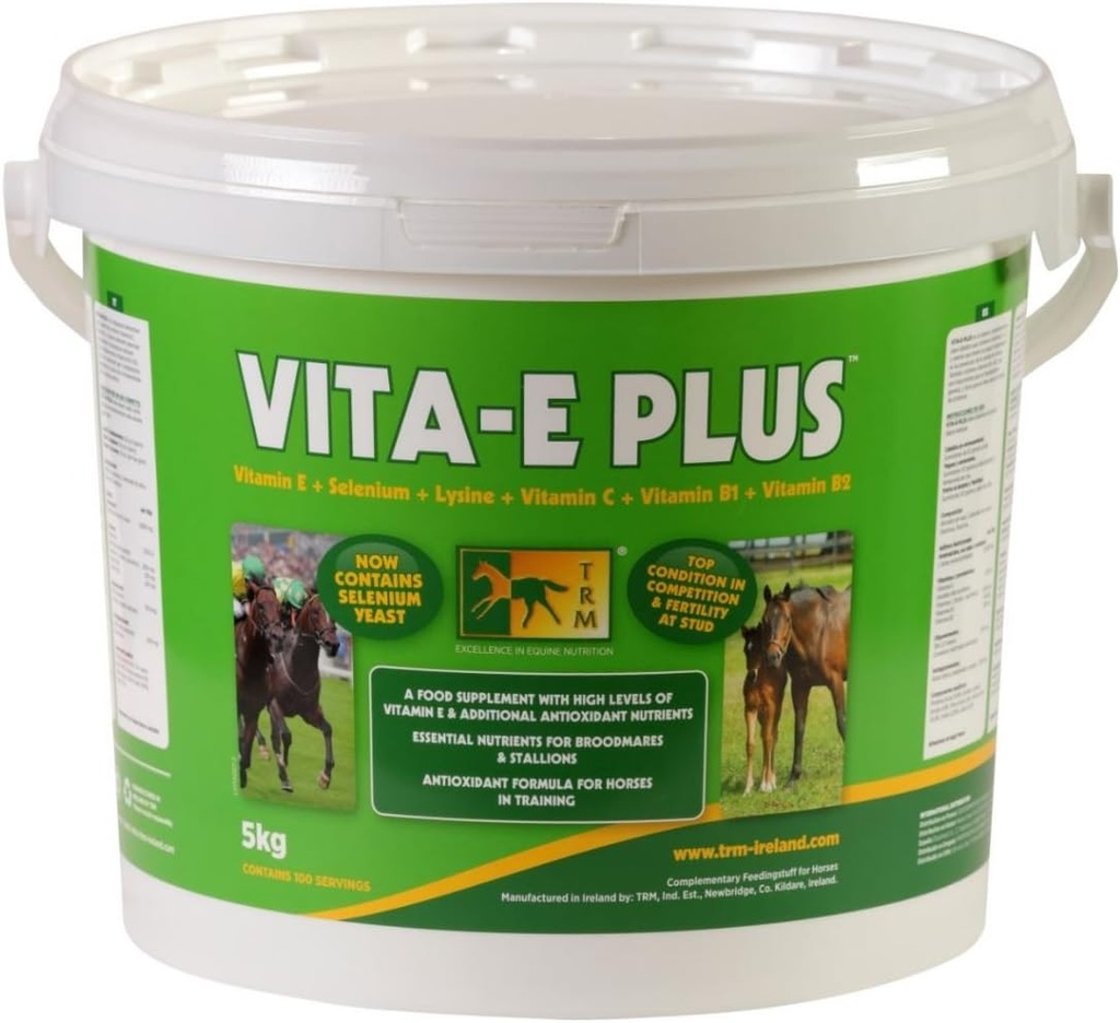 TRM Vita-E Plus Suplimentul de hrană pentru animale pentru cai echini 