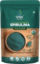 Pulbere organică Spirulina, 100% Vegan, Herbal Natural Food cu proteine, vitamine, minerale, non-GMO, non-Iradiație, USDA Certified (200 Gram)