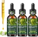 (3 ambalaj) Soursop Graviola Picături lichide 2000mg, 98% Absorbție pentru suport Cell & Regenerare, Immune Boost, Ficat, Herbal Goodness, Soursop Bitters Lichid-Sugar/Gluten gratuit, Aroma naturala, 6 Fl Oz
