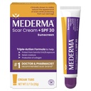 Mederma Scar Cream Plus SPF 30 - Tratament cicatrice avansat, Protejează de daune solare, reduce apariţia de cicatrici de acnee, Burns, Chirurgie & Leziuni, 0.7 oz