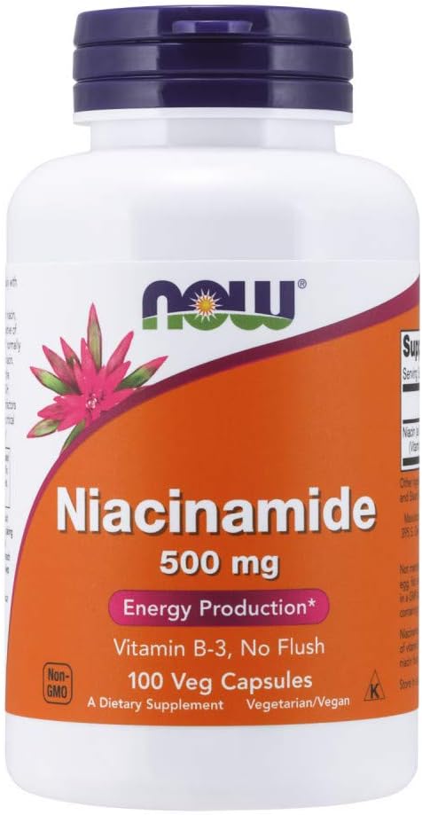 ACUM Alimente - Niacinamidă 500 mg 100 capsule (pachet de 4)