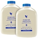 Viață pentru totdeauna - libertate pentru totdeauna - sprijin comun cu Aloe Vera, Glucosamină și Chondroitin - Orange Flavor - Gluten-Free - 33,8 fl oz (2-Pack)