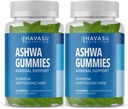 Ashwagandha Gummies Supliment conceput pentru a sprijini un calm natural - Suport natural - Gume Ashwagandha pentru femei si barbati - non-GMO și gluten-gratuit - 120 Vegan gume de capsuni