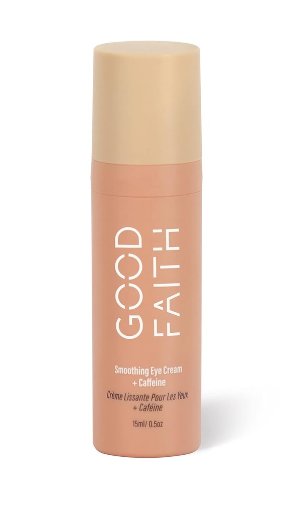 Smoothing Eye Cream cu cafeina - 0.5 fl. oz - ajută Hydrate & Brighten cercuri întunecate - reduce liniile fine - Vegan - Cruzime gratuit