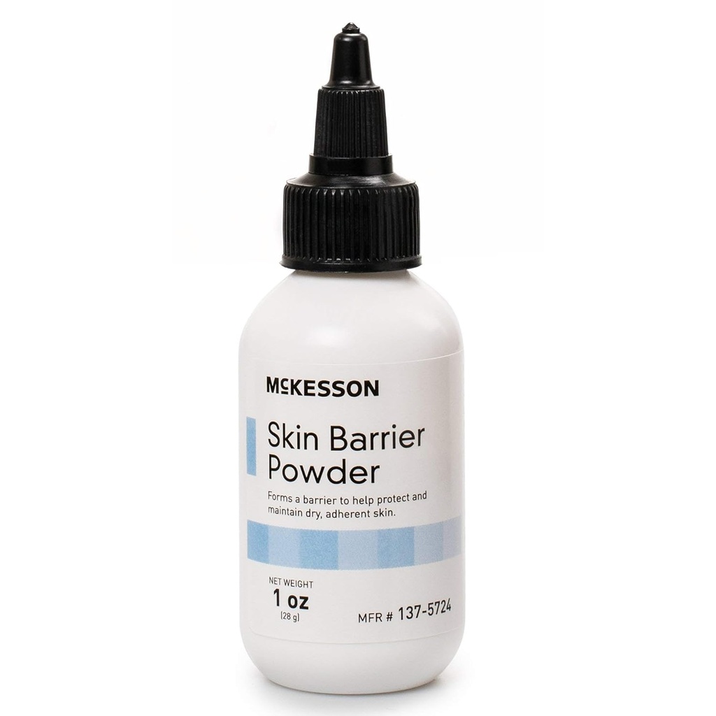 McKesson Skin Barrier Powder, Protejează şi menţine pielea uscată, 1 oz, 1 conte