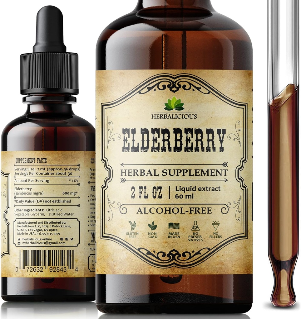 Extract de elderberry organic 