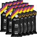 Combustibil de precizie 30 Geluri de energie - Geluri ușoare, neutre Arome de rulare pentru sportivi rezistenta, 30g Carbohidrat, Easy-to-Digest, Perfect pentru funcționare & Sporturi de lungă durată (Pachet de 15)