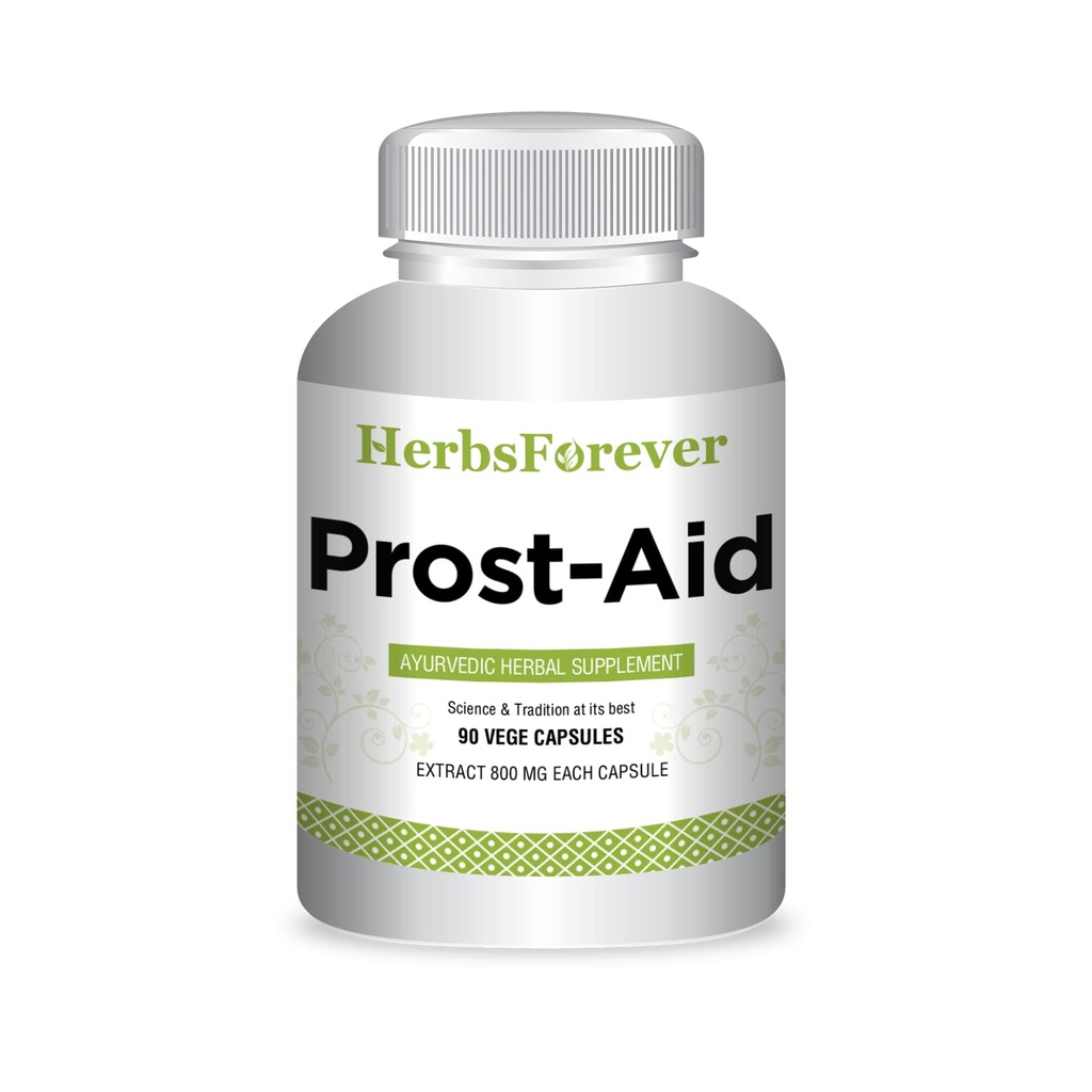 Herbsforeever Prostaid Ayurvedic Herbal Supplement for Men 