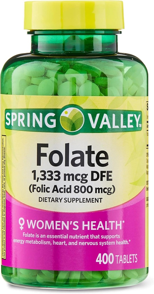 Jogi Folate Dietary Supplement, 1,333 mcg,Bottle of 400 Tablets 400 Count