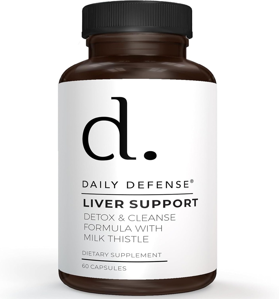 Ficat Curățare și Detoxifiere & Formula de reparații - Suplimentul de sprijin pentru ficat cu extract de Anghinare pentru Sănătatea Ficatului - Lapte Thistle Ficat Detoxifiere cu extract de frunze de Dandelion - 60 capsule