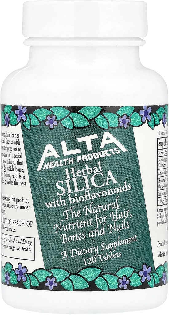 Alta Health Products - Siliciu cu Bioflavonoide, 500 mg, 120 comprimate