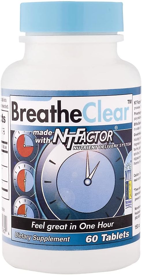 Respiră limpede cu NT Factor (60 comprimate)