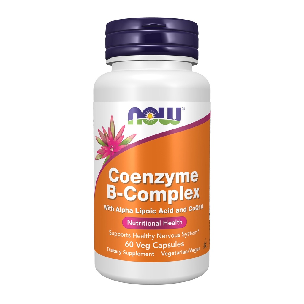 ACUM Alimente Suplimente, Co-Enzim B Complex cu Alpha Acid lipoic și CoQ10, Nutritional Health, 60 Veg Capsule