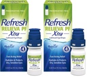 Reîmprospătare RELIEVA PF Xtra Lacrimi artificiale fără conservanţi Picături oculare lubrifiante, 2x0,33 fl oz (20 ml), 2 Conte