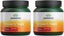 Swanson 100% Pure Brewer Powder Pudră de Pudră fără OMG 1 lb (454 g) Pwdr (2 ambalaj)