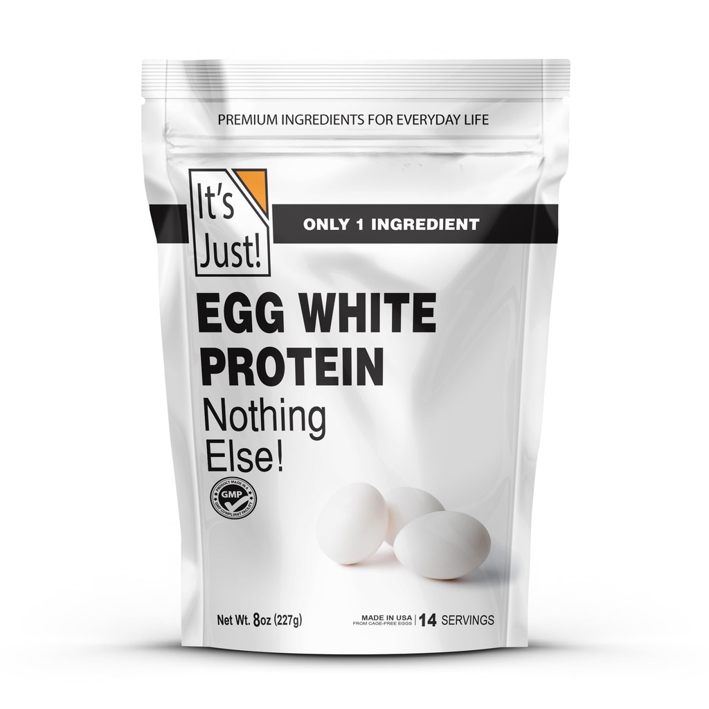 E doar! - Ou alb praf de proteine, Made in USA din Cage-Free ouă, Albul de ou uscat (Nearomat, 8oz)