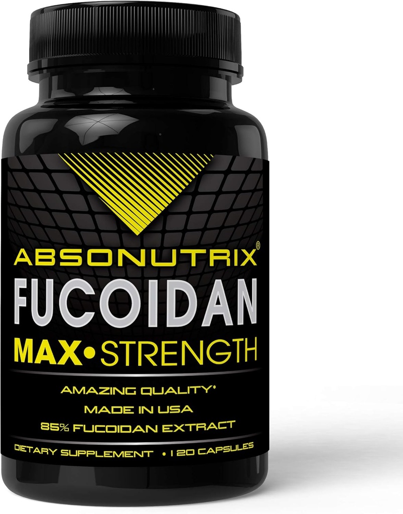 Absonutrix Fucoidan Pur-maroniu extract de alge marine laminaria Japonica imunitate celulară (120 capsule)