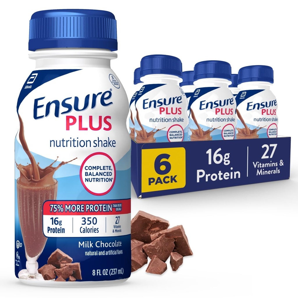 Asiguraţi-vă Plus lapte ciocolată nutriţie Shake 
