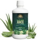 Organic Aloe Vera suc, lucrat de la 100% Certified Organic, California Grown, Farm Fresh Aloe Din 1972 Utilizare internă ca supliment nutriţional sau topic, 32floz