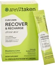 Curcumina Turmeric de recuperare pulbere - Lămâie de afine, 14ct cutie - 400mg Optimizat Curcumina, rodie, struguri rosii - Ajuta la reducerea ocazionala OBZN 