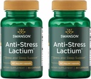 Swanson Femeii Formula anti-stres (Lactium) - Ajuta la contracararea stresului, promovează relaxarea și suport de somn - (60 capsule, 167mg) 1 ambalaj (2 ambalaj)