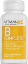 VitaminXL B Complete este un complex de spectru complet B realizat cu B1, B5, B6, B12, Biotin, Niacin, Riboflavină și Folat, de asemenea cu colină și inositol (30 Geluri moi, 30 Servings)