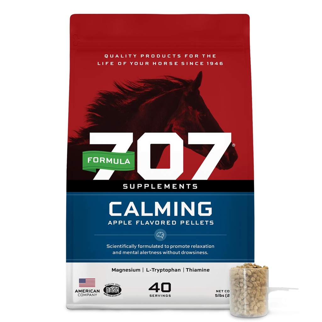 Formula 707 calmant Equine Supliment 5LB Bag 