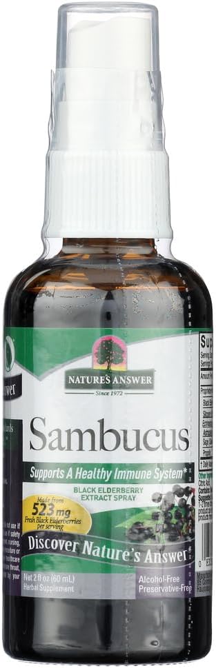Răspunsul naturii la stropirea cu sambucus