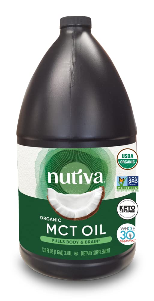 Nutiva Organic MCT Ulei, 128 Fl Oz
