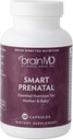 Dr Amen BrainMD Smart Prenatal - 120 capsule - Multivitamine pentru mama si copil, promovează o sarcină sănătoasă și creștere și dezvoltare la copii - gluten-free - 30 Serviri