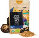 Anzi Black Maca Root Powder (Lepidium meyenii) - conține Carbohidrats & Minerale - Adaptogen superfood & Health Promotor - Gelatinizat, Vegan, Non-GMO & Allegen-free - 7 Ounce (40 Serviri)