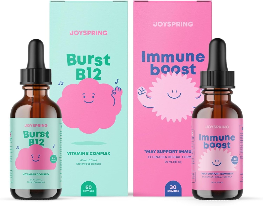 JoySpring lichid B Complex și picături imune pentru copii