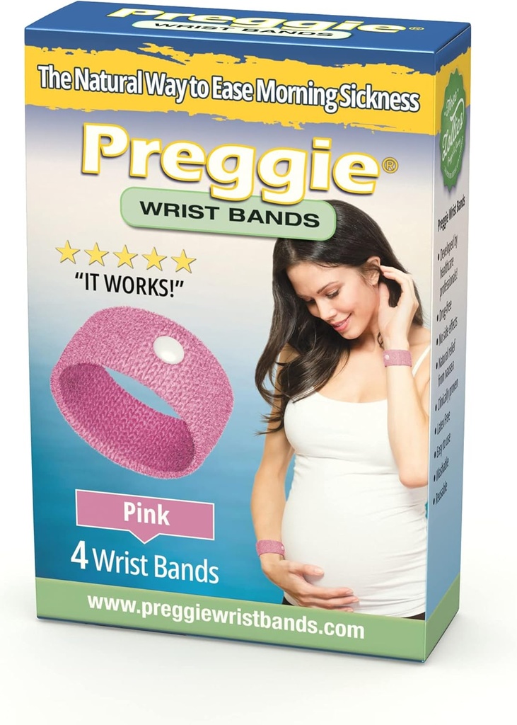 Preggie Anti-greaţă Bande de încheieturi de caractere 