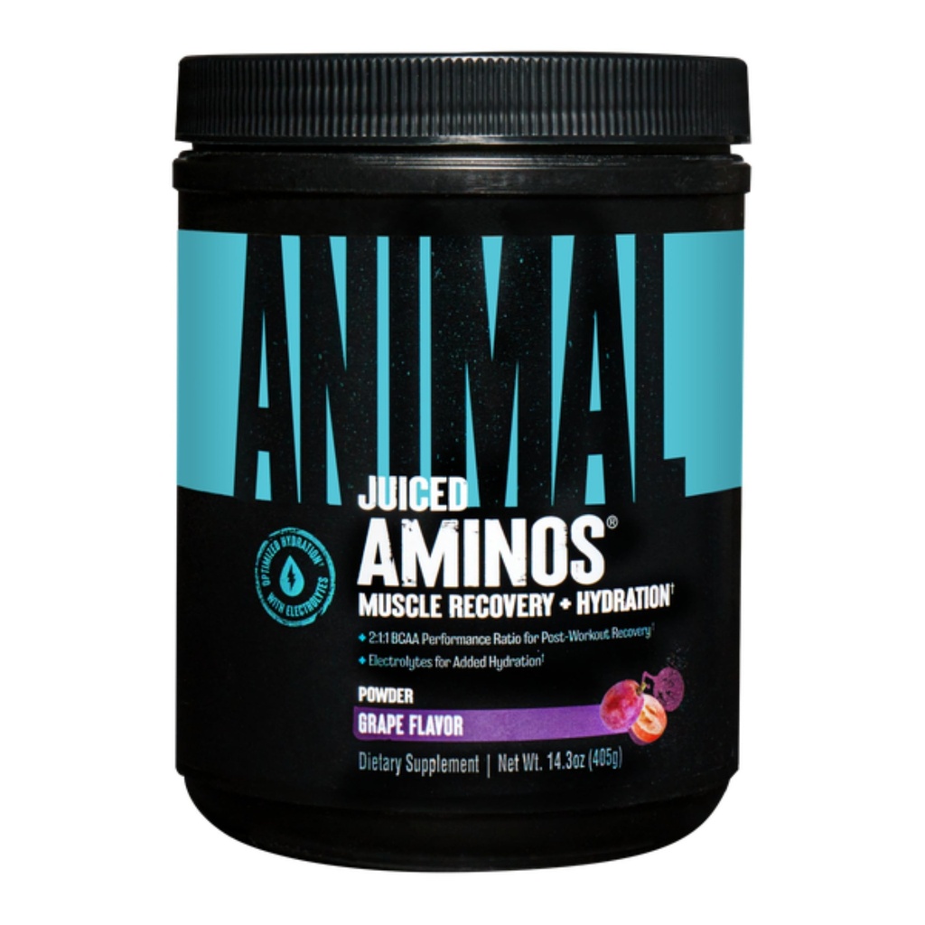 Animal Omega Omega 3 & 6 Supliment cu ulei de pește și ulei de in Plus Aminoacidi Juiced BCAA/EAA Matrix pentru recuperare - 30 Serviri fiecare