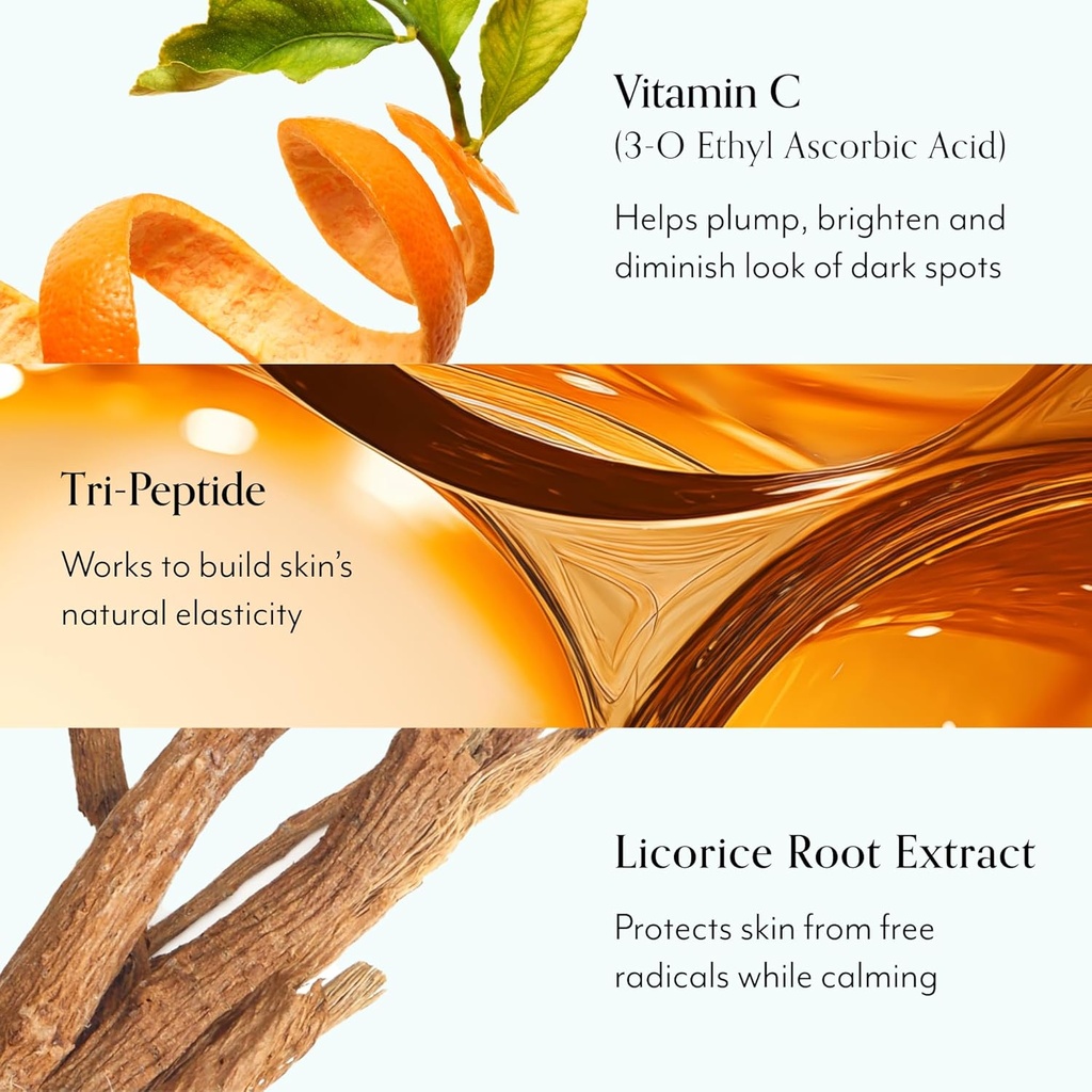 Bliss Bright Idea Vitamina C Cream Duo - Luminozitate și hidratare - Anti-îmbătrânire Ser, reduce liniile fine - curat, Vegan & Cruzime-Free