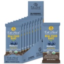 ManancaToal Blueberry Real Food Bar - Baruri de proteine organice, Mancare Vegana, sanatos Gluten Proteine Gratuite Alimente - Baruri cu conținut redus de zahăr, Non OMG, niciodată coapte, plante pe bază de Snacks-uri organice - Crafted pentru a se bucura de