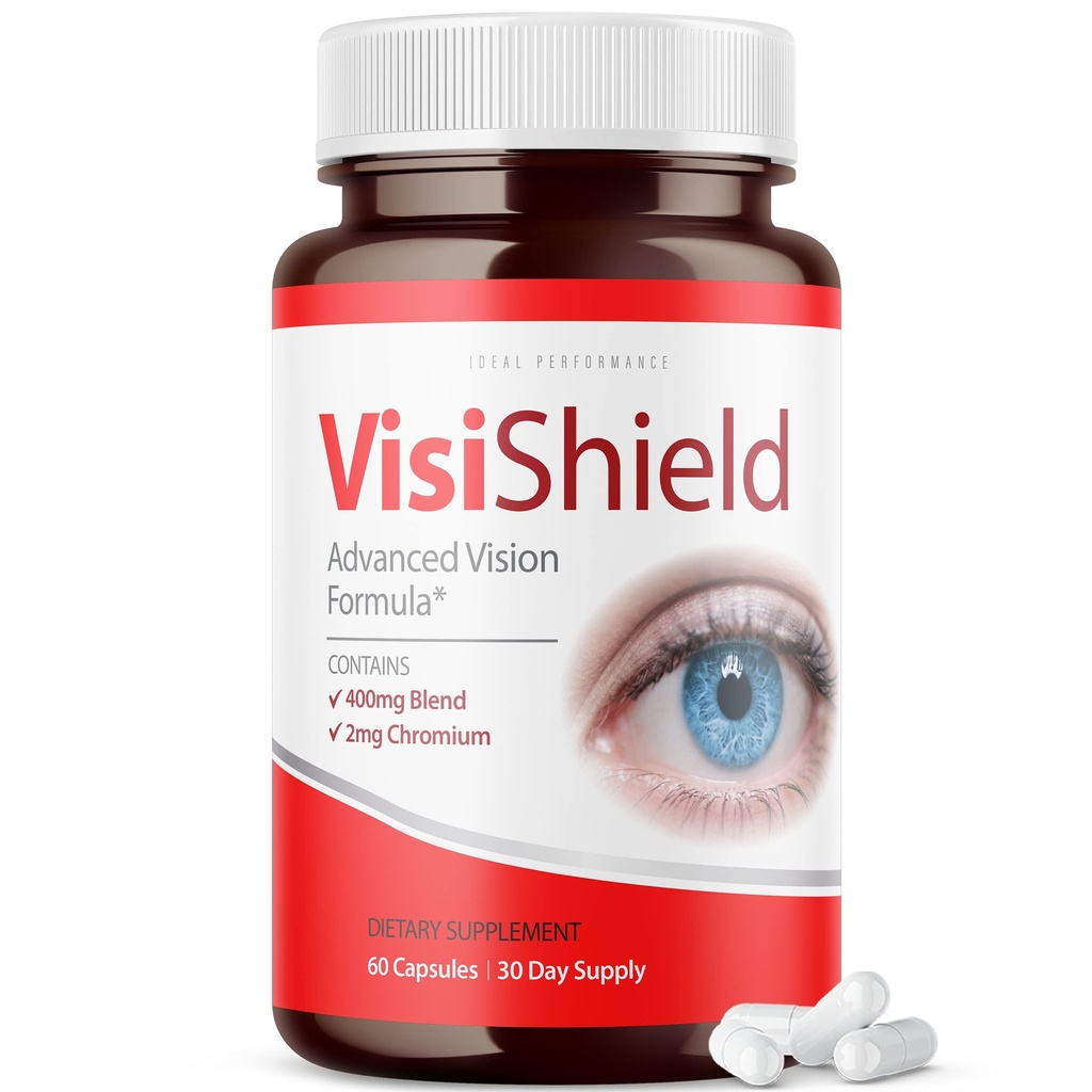 PERFORMANŢA IDEAL Visishield Advanced Vision Formula pentru suplimentele pentru ochi vitamine (60 capsule)