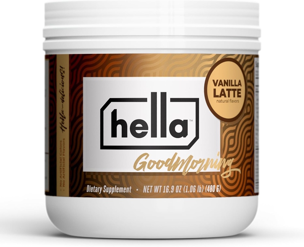 Hella Nutrition Goodmorning Cafea alternativa Cafeina naturala cu cafea ciuperci Substitute 
