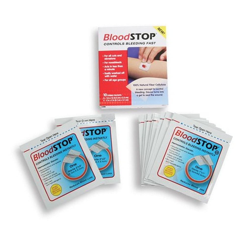 Cramer BloodStop pentru a opri sângerarea de la Lacerații Minore, Primul Ajutor Provizii pentru Sala de Antrenament Atletic, Conţinutul de celuloză opreşte sângerarea pentru vindecarea mai rapidă a rănilor deschise, 10 Piece Combo Pack