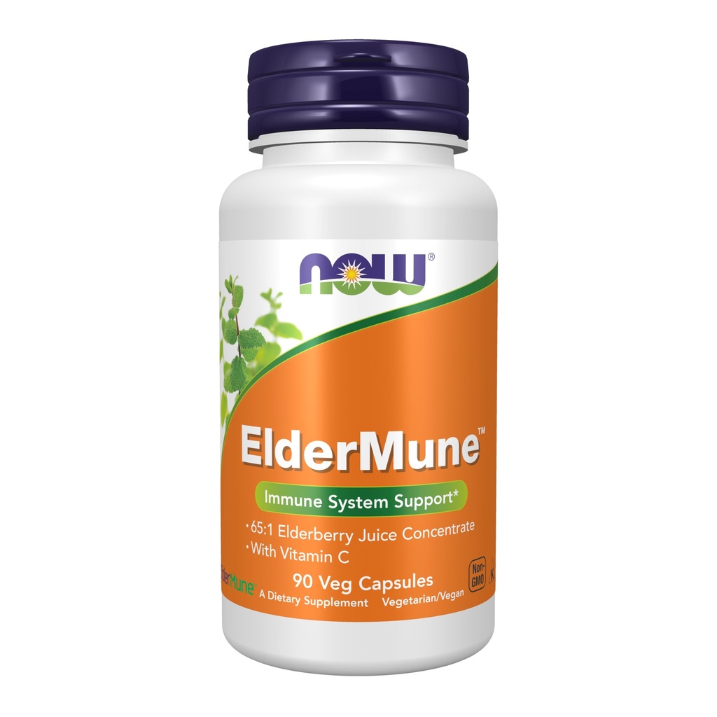 ACUM alimente Suplimente, ElderMune 65:1 Elderberry suc concentrat cu vitamina C, Sistem imunitar de suport, 90 Veg Capsule