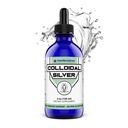 FWS Argint coloidal, picături de argint lichid, 99.99% argint pur, 4 oz Sticla de sticlă, 60 serviri (2 lună de aprovizionare), 50 ppm, concentrat pentru serviri uşoare şi convenabile