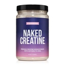 Creatina NAKED - Creatină cu aromă de căpșuni Monohidrat - Pulbere de căpșuni reale, fără aditivi, creștere musculară, Vegan, non-GMO, gluten gratuit, soia gratuit - 45 Serviri