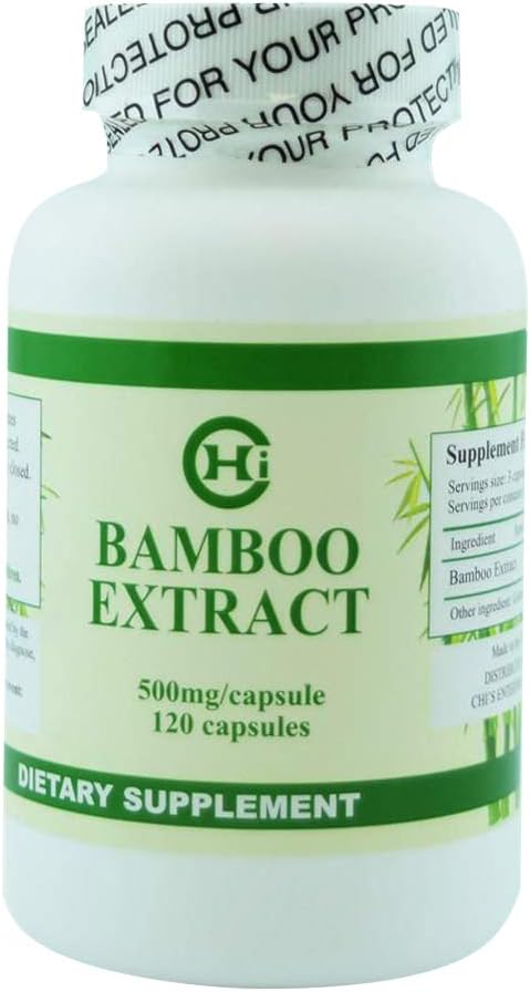 Chi's Enterprise (Extract de bamboo) 500mg, 120 capace