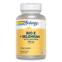 Bio Vitamina E 400 UI (268 mg) cu Seleniu 100 mcg şi lecitină - Suport tiroidian, Antioxidant şi Supplement de suport imun, Absorbţie ridicată, Lab Verificat, 60 zile Garanţie, 30 Serviri, 60 Softgels
