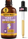 Tratamentul infectiei ureice pentru câini - 4 Ounces - Relief mâncărime soothing, Tratamentul infectiei urechii, reduce iritatia si inflamatia, 4 oz