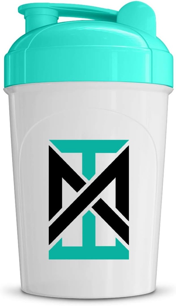 MIXT Energy Shaker Bottle, 16 OZ. Sticla Shaker, BPA Tehnologie de amestecare liberă și liberă (16 oz, Teal)
