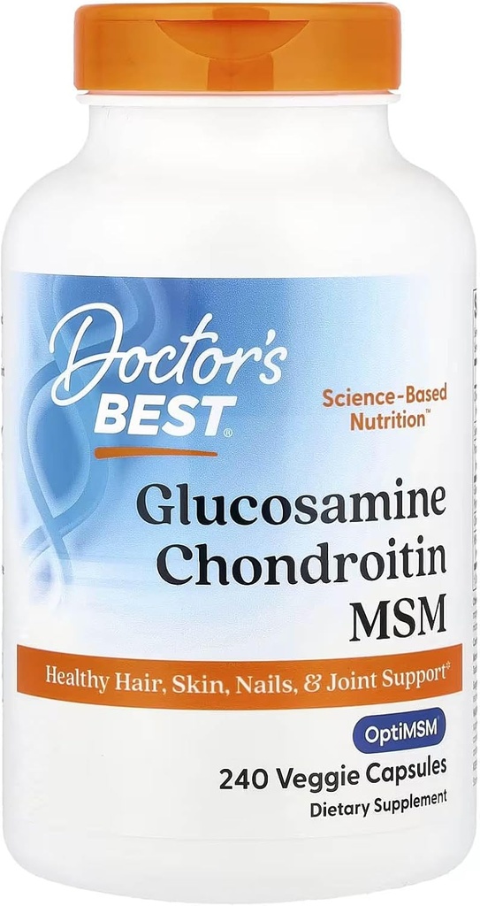 Cel mai bun Glucosamină Chondroitin MSM - 240 capsule