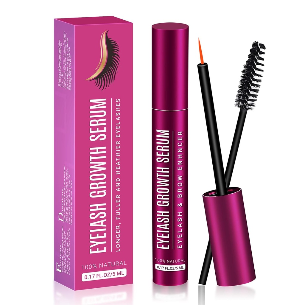 Lash Ser 5ML pentru creșterea genelor - Formula premium pentru mai lung, mai plin, și mai groase Lashes - dezlănţui puterea naturii pentru rezultate fascinante